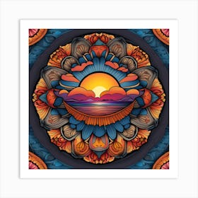 Mandala 19 Art Print