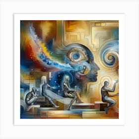 Abstract Painting Art Print