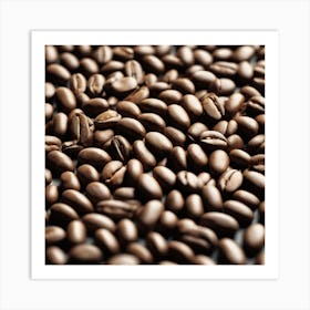 Coffee Beans 350 Art Print