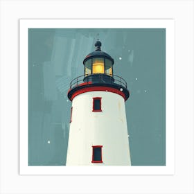 Lighthouse 28 Art Print