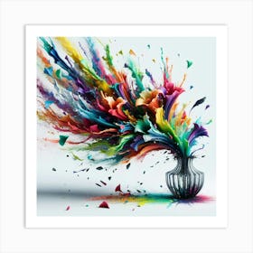 Abstract Painting 3 Art Print