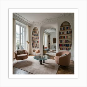 Paris Living Room 2 Art Print