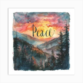 Peace Art Print