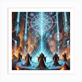 Elemental Amplification Art Print