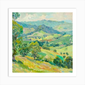 Sydney Hills Art Print