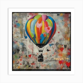 Like You Hot Air Balloon Art Print