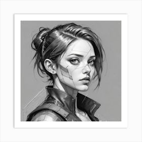 Avengers Character Design Art Print