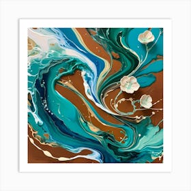 Abstract Painting 11 Art Print