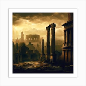 Roman City 1 Art Print
