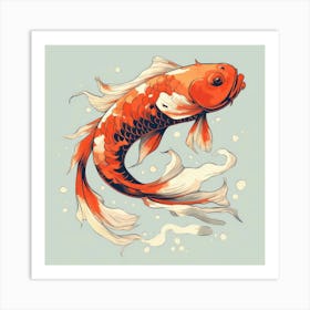 Koi Fish 5 Art Print