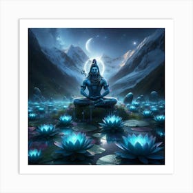 Lord Shiva Art Print