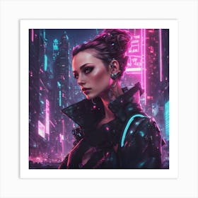 Cyberpunk 5 Art Print