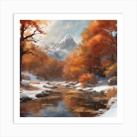 Autumn Forest 7 Art Print