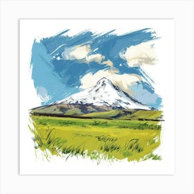 A Cotopaxi National Park In Ecuador Art Print