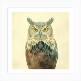 Wise Owl Art Print