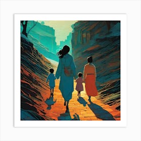 Road To Eden Art Print