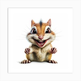 Chipmunk 3 Art Print