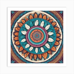 Mandala 60 Art Print