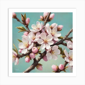 Cherry Blossoms art print 7 Art Print