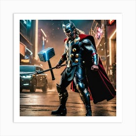 Thor bdff Art Print