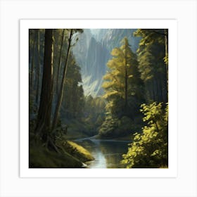 Yosemite Valley Art Print