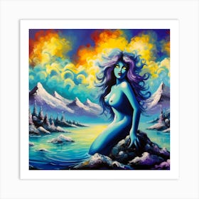 Mermaid Art Print