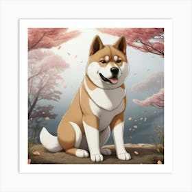 Shiba Inu Art Print