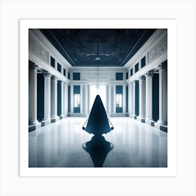 Room With Pillars Art Print