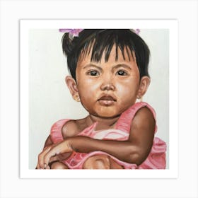 Indah Art Print