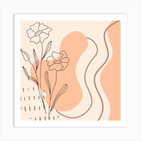 Floral Aesthetic (14) Art Print