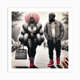 'Black Love' Art Print