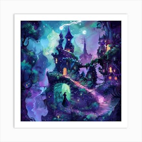 Fairytale Castle 17 Art Print