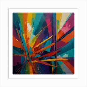 Abstract Painting 337 Art Print