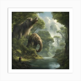 Sasquatch Art Print