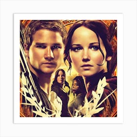 Hunger Games Poster Art Print
