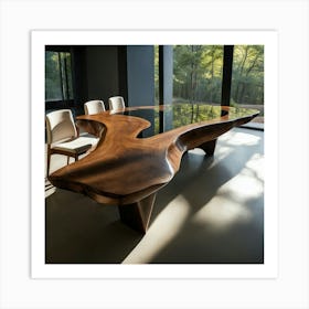 Stylish Design Modern Dining Table Art Print