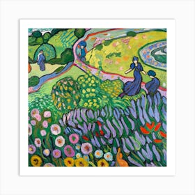 In The Garden van gogh wall art 1 Art Print