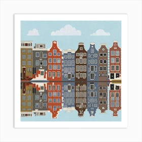 Amsterdam Cityscape 3 Art Print