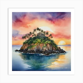 Island In The Sun 1 Art Print