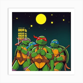 Teenage Mutant Ninja Turtles 1 Art Print