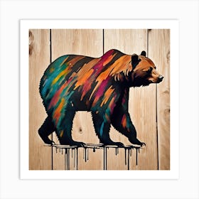 Grizzly Art Print