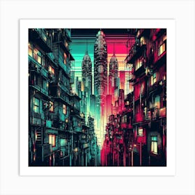 Amphetameme City Art Print