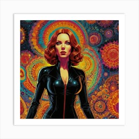 Black Widow Art Print