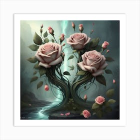Celebrates The Theme Of Unity With Nature Art Print