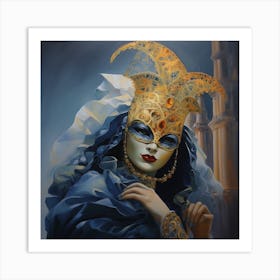 Venetian Woman 3 Art Print