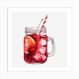 Cherry Margarita 7 Art Print