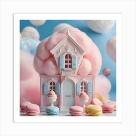 House Of Macarons Art Print