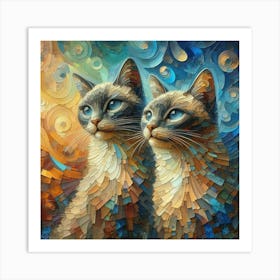 Cats Art Print