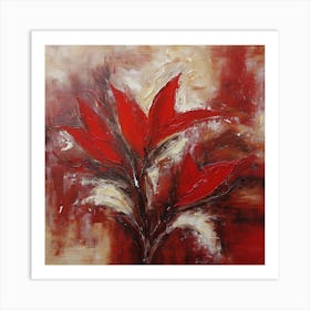 Red Lily Art Print