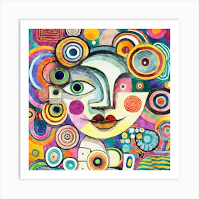 Abstract Painting 3 Art Print